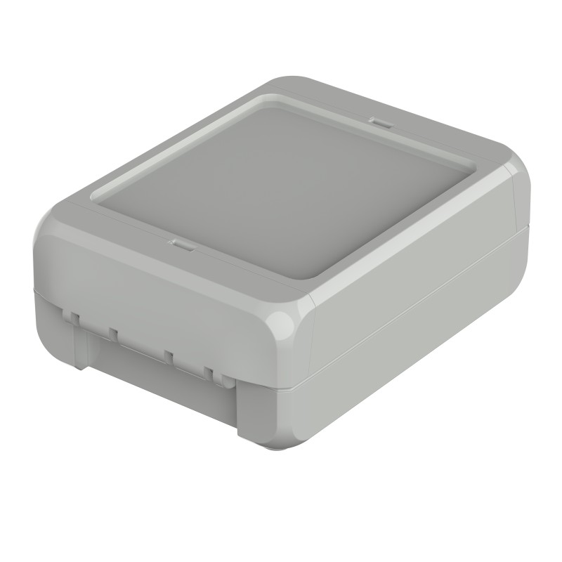 1 pcs - Bopla Bocube Series ABS General Purpose Enclosure, IP66, IP68, Flanged, 113 x 80 x 40mm