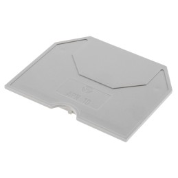 5 pcs - RS PRO End Cover for Use with DIN Rail Terminal Blocks