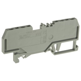 5 pcs - Wago 279 Series Grey Feed Through Terminal Block, 1.5mm², Single-Level, Cage Clamp Termination
