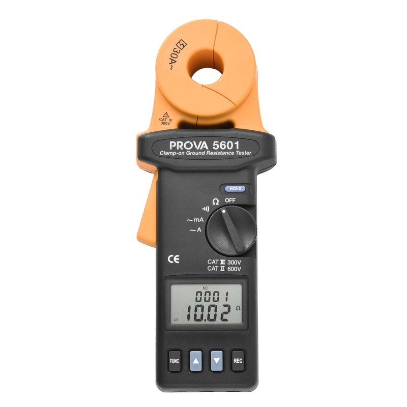 1 pcs - RS PRO Earth Tester, 1500Ω CAT II 600V, CAT III 300V UKAS Calibration