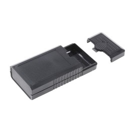 1 pcs - Bopla BOS Series Black ABS Handheld Enclosure, Integral Battery Compartment, IP40, 120 x 60 x 25mm