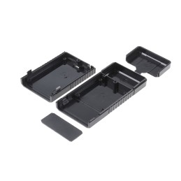 1 pcs - Bopla BOS Series Black ABS Handheld Enclosure, Integral Battery Compartment, IP40, 120 x 60 x 25mm