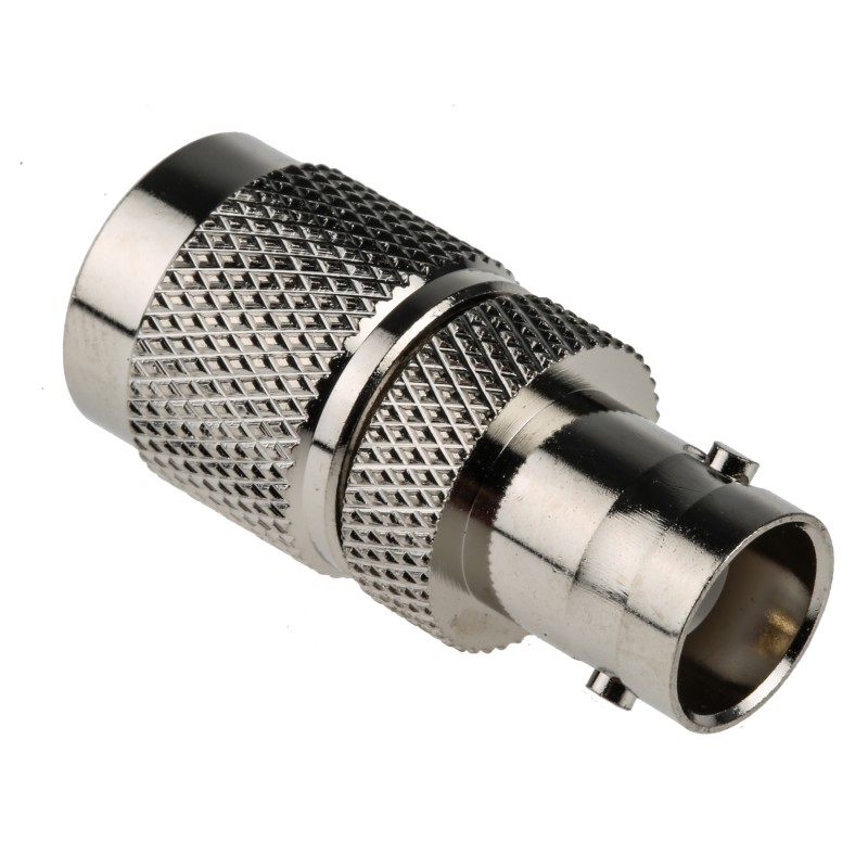 1 pcs - RS PRO Straight 50Ω RF Adapter TNC Plug to BNC Socket