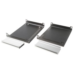 1 pcs - CAMDENBOSS 110 Series Grey Aluminium Instrument Case, 377.5 x 311 x 119.8mm