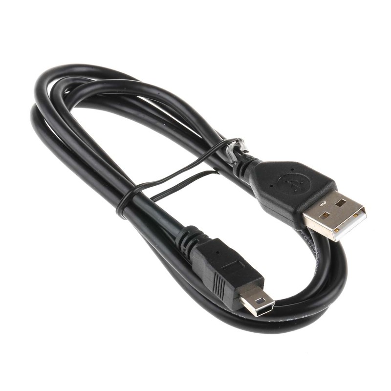 1 pcs - RS PRO USB 2.0 Cable, Male USB A to Male Mini USB B Cable, 1m