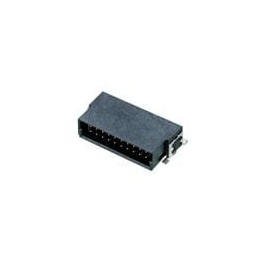 1 pcs : M55-7102042R - Board to Board & Mezzanine Connectors 20P 1.27 SMC Male R/A SMT Type