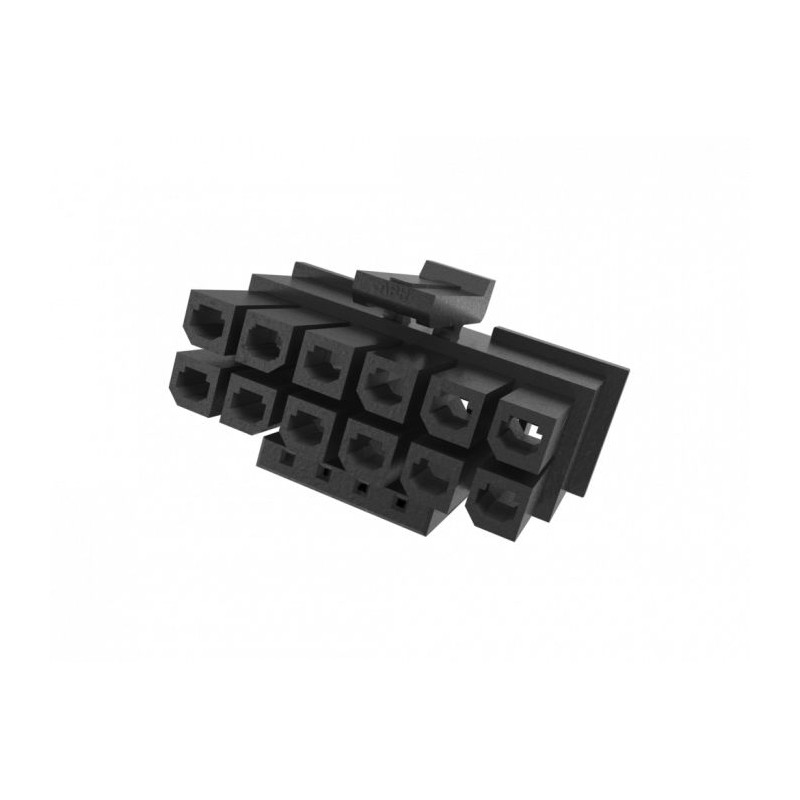 50 pcs - Amphenol Communications Solutions Female Crimp Connector Housing, 3mm Pitch, 16 Way, 2 Row