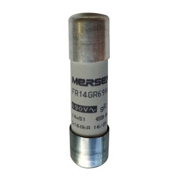 1 pcs - Mersen 12A FF Cartridge Fuse, 14 x 51mm