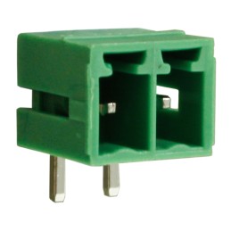 5 pcs - RS PRO 3.81mm Pitch 3 Way Right Angle Pluggable Terminal Block, Header, Through Hole, Screw Termination