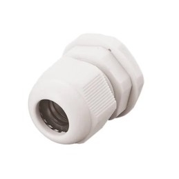 1 Bag of 25 - RS PRO White Nylon Cable Gland, M16 Thread, 5mm Min, 10mm Max, IP68