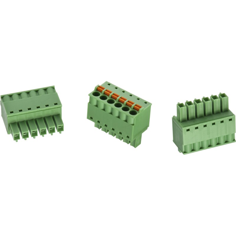 5 pcs - Wurth Elektronik 3.81mm Pitch 4 Way Vertical Pluggable Terminal Block, Plug, Through Hole, Screw Termination