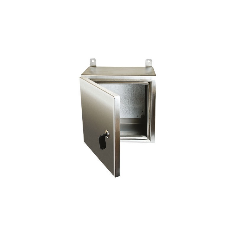 1 pcs - RS PRO 304 Stainless Steel Wall Box, IP69K, 600 mm x 600 mm x 300mm