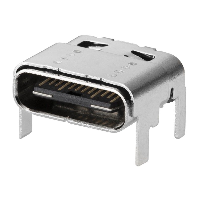 5 pcs - Molex Right Angle, SMT, Socket Type C 3.1 USB Connector