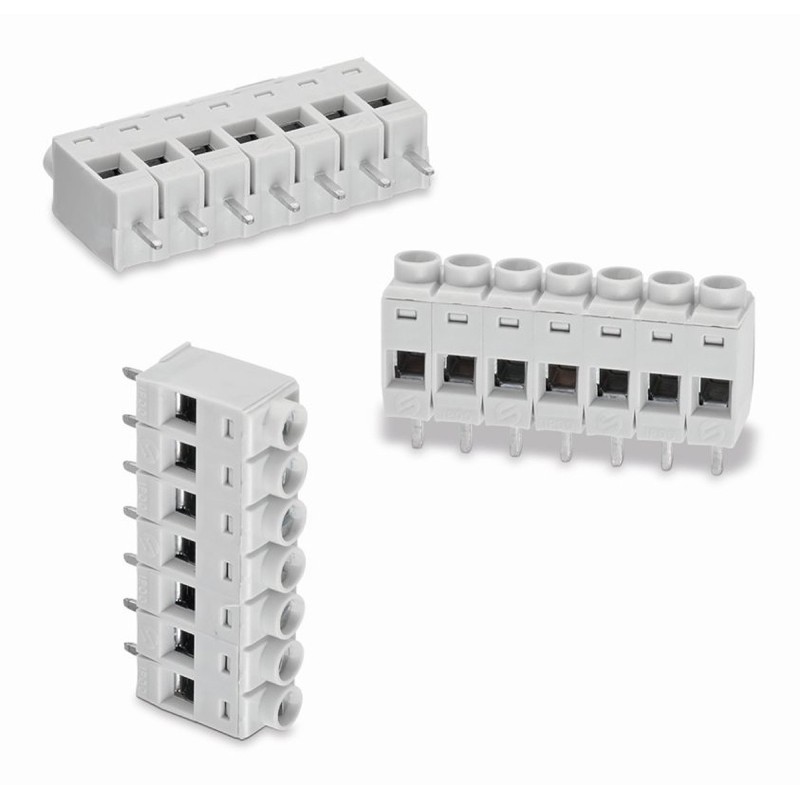 5 pcs - Wurth Elektronik 1317 Series PCB Terminal Block, 5-Contact, 5mm Pitch, Through Hole Mount, 1-Row, Solder Termination