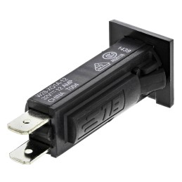 1 pcs - TE Connectivity Thermal Circuit Breaker - W28 Single Pole 32 V dc, 250V ac Voltage Rating, 12A Current Rating