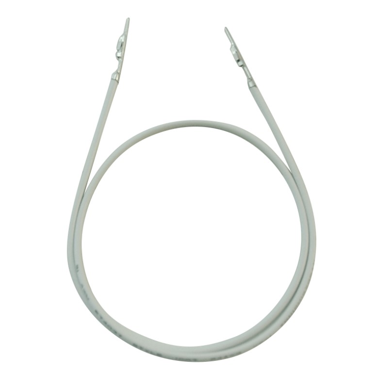 5 pcs - RS PRO Male DF1B to Male DF1B Crimped Wire, 300mm, 0.25mm², White