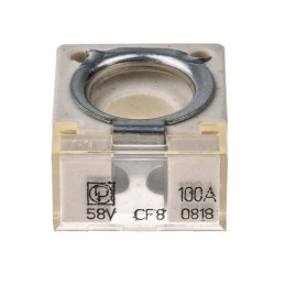 1 pcs - Littelfuse 100A Grey, White CF Car Fuse, 58V dc