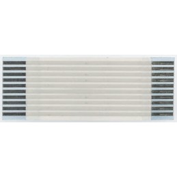 5 pcs - Molex Premo-Flex Series FFC Ribbon Cable, 8-Way, 1mm Pitch, 152mm Length