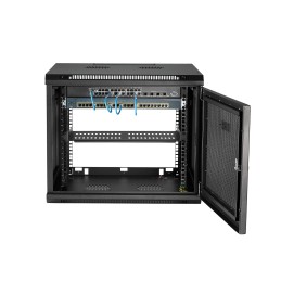 1 pcs - StarTech.com 9U-Rack Server Cabinet, Small Cabinet, 551 x 505 x 551mm