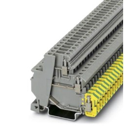 1 pcs - Phoenix Contact DOK 1.5-2D Series Grey Busbar, 1.5mm², Triple-Level, Screw Termination