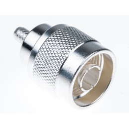 50 pcs - TE Connectivity, Plug Cable Mount N Connector, 50Ω, Crimp Termination, Straight Body