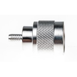 50 pcs - TE Connectivity, Plug Cable Mount N Connector, 50Ω, Crimp Termination, Straight Body