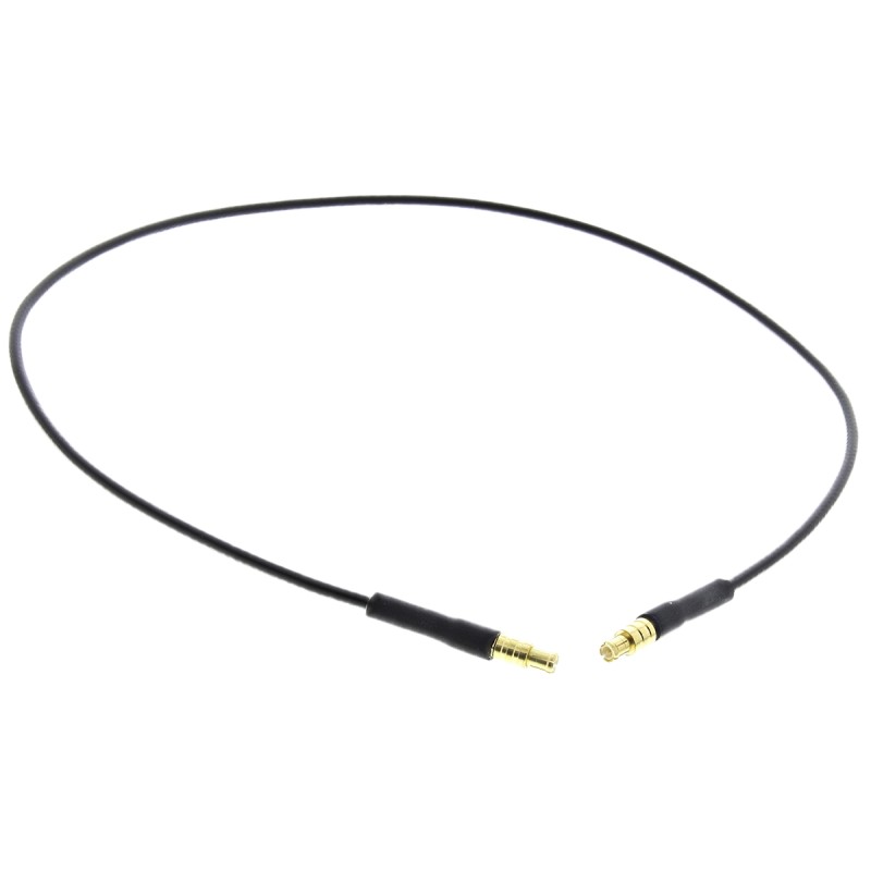 50 pcs - TE Connectivity Male MCX to Male MCX Coaxial Cable, 500mm, RG174 Coaxial, Terminated