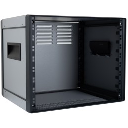 1 pcs - nVent SCHROFF, 9U, 19-Inch Rack Mount Case, Comptec Ventilated, 433 x 520 x 400mm