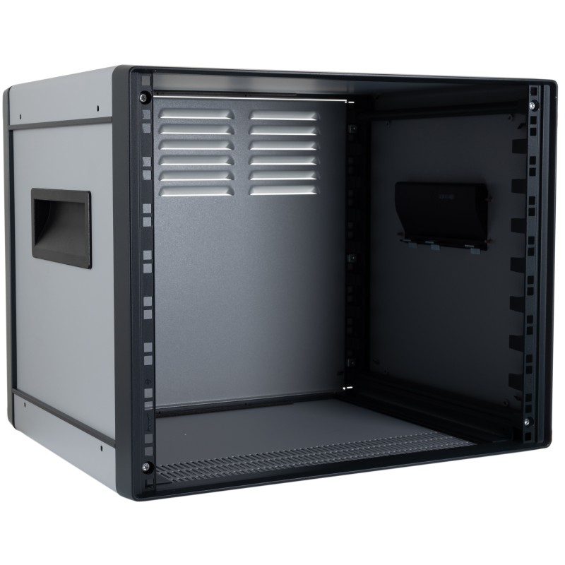 1 pcs - nVent SCHROFF, 9U, 19-Inch Rack Mount Case, Comptec Ventilated, 433 x 520 x 400mm