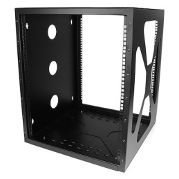 1 pcs - StarTech.com Black 12U Steel Server Rack , with 4-Post Frame