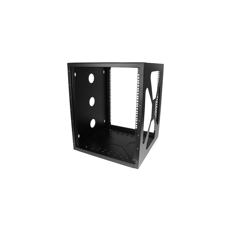1 pcs - StarTech.com Black 12U Steel Server Rack , with 4-Post Frame