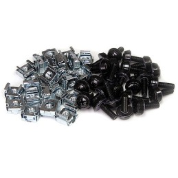 1 pcs - StarTech.com Black 12U Steel Server Rack , with 4-Post Frame