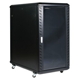 1 pcs - StarTech.com Black 22U Steel Server Rack , with 4-Post Frame 603 x 1112 x 1000mm
