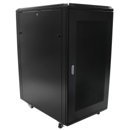 1 pcs - StarTech.com Black 22U Steel Server Rack , with 4-Post Frame 603 x 1112 x 1000mm