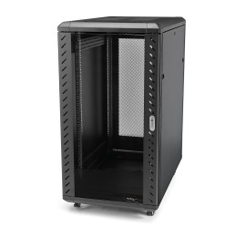 1 pcs - StarTech.com Black 22U Steel Server Rack , with 4-Post Frame 603 x 1112 x 1000mm