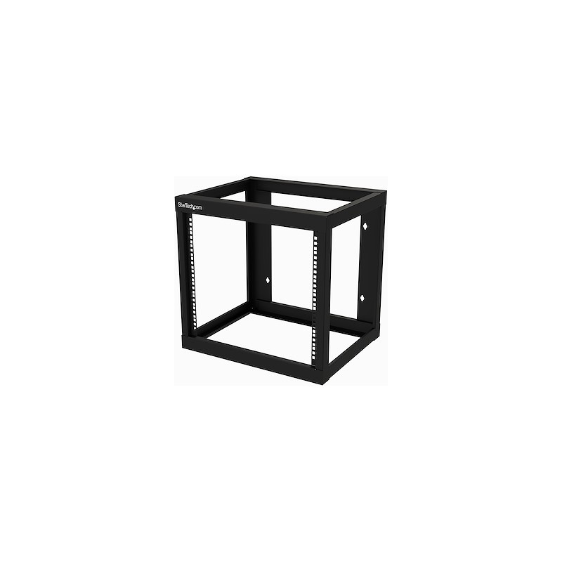 1 pcs - StarTech.com Black 9U Steel Server Rack , with 2-Post Frame