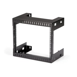 1 pcs - StarTech.com Black 8U Steel Server Rack , with 2-Post Frame 303 x 451 x 503mm