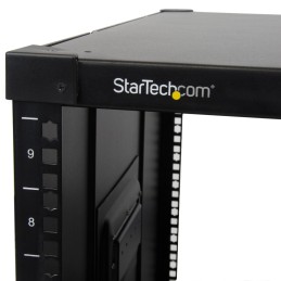 1 pcs - StarTech.com Black 9U Steel Server Rack , with 4-Post Frame