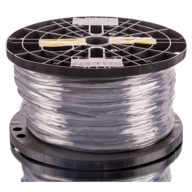 1 Reel of 152 M - Belden Line level Low Voltage signal Cable, 0.82 mm² CSA, 8.46mm od, 152m, Chrome