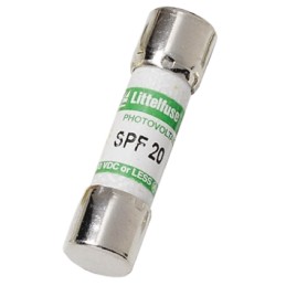 1 pcs - Littelfuse 30A F Melamine Cartridge Fuse, 10 x 38mm