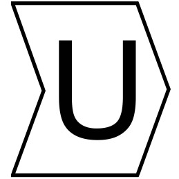 1 Reel of 250 - HellermannTyton Helagrip Slide On Cable Markers, Black on White, Pre-printed 'U', 4 - 9mm Cable