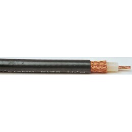 1 Reel of 30 M - Alpha Wire MEC COAXIAL Series Coaxial Cable, 30m, RG213/U Coaxial, Unterminated