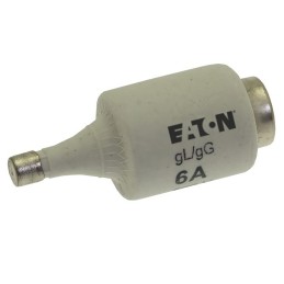 1 pcs - Eaton 6A Bolted Tag Fuse, DII, 500V ac