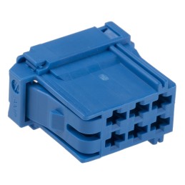 5 pcs - TE Connectivity, AMP MCP 2.8 Automotive Connector Socket 6 Way