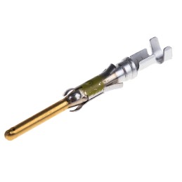 5 pcs - TE Connectivity Male Crimp Circular Connector Contact, Contact Size 16, Wire Size 24 - 20 AWG