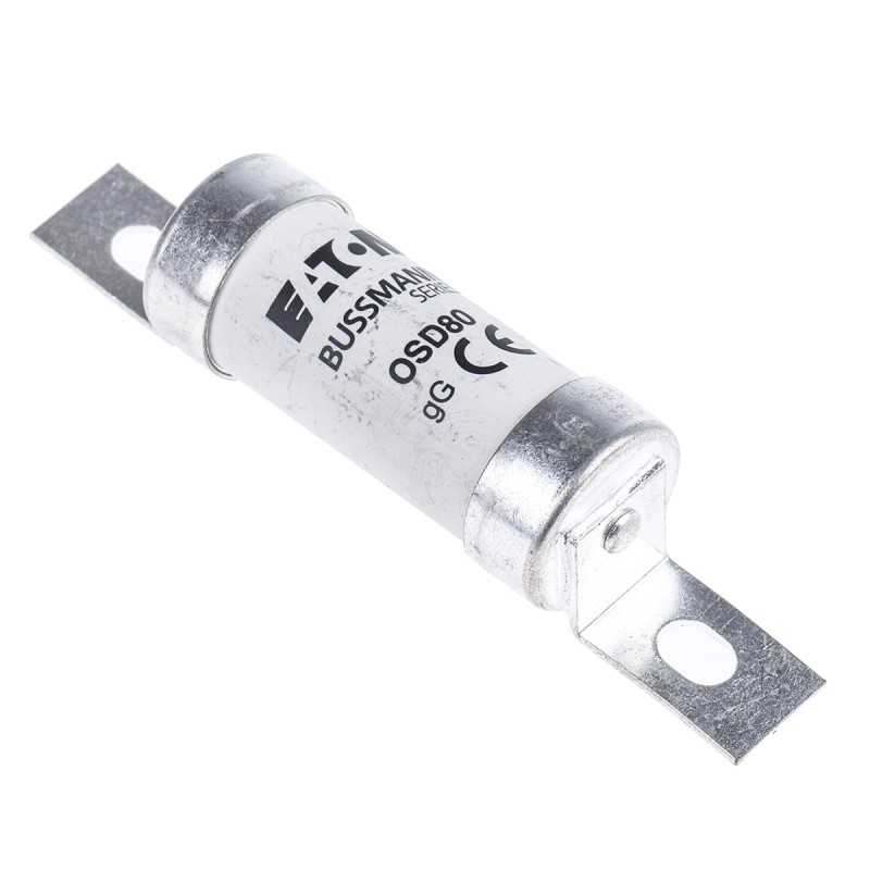 1 pcs - Eaton 80A British Standard Fuse, A3, 500V ac, 73.5mm