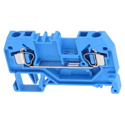 5 pcs - Wago 280 Series Blue Feed Through Terminal Block, 2.5mm², Single-Level, Cage Clamp Termination