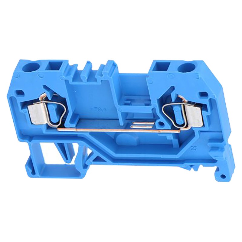 5 pcs - Wago 280 Series Blue Feed Through Terminal Block, 2.5mm², Single-Level, Cage Clamp Termination