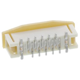 5 pcs - Molex, Easy-On, 52559 0.5mm Pitch 10 Way Straight Female FPC Connector, ZIF Vertical Contact