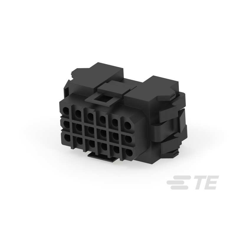 5 pcs - TE Connectivity, Metrimate Male Connector Housing, 5mm Pitch, 18 Way, 6 Row